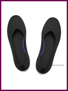 Women's Ballet Flat Dressy Casual Knit Shoes Round Toe Mesh Flats
